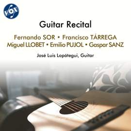 Llobet, Sor, Sanz & Others: Guitar Recital