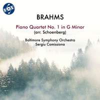 Brahms: Piano Quartet No. 1 in G Minor, Op. 25 (Arr. for Orchestra by Arnold Schoenberg)