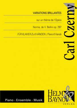 Czerny, C: Variations Brillantes op. 297