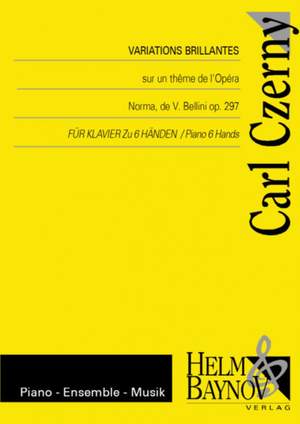 Czerny, C: Variations Brillantes op. 297