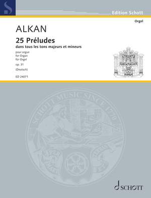 Alkan, C: 25 Préludes op. 31