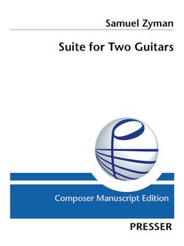 Zyman, S: Suite for Two Guitars