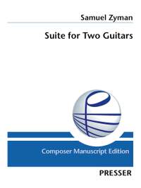 Zyman, S: Suite for Two Guitars