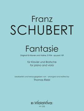 Schubert, F: Fantasie op. post. 159 D 934