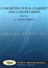 Bob Vos: Concertino For Eb Clarinet And Concert Band