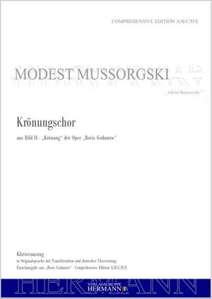 Moussorgsky, Modest: Boris Godunow - Krönungschor (aus Bild II)
