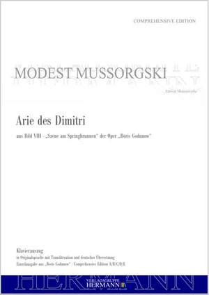 Moussorgsky, Modest: Boris Godunow - Arie des Dimitri (aus Bild VIII)