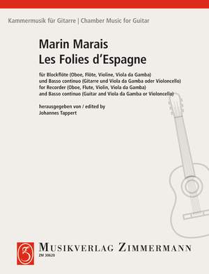 Marais, Marin: Les Folies d'Espagne