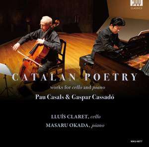 Catalan Poetry - works for cello and piano -