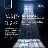 De Profundis: Choral Works By Parry and Elgar