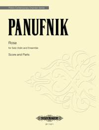 Panufnik, Roxanna: Rose (solo violin & ensemble)