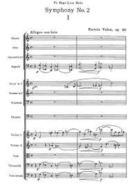 Valen, Fartein: Symphony No. 2 Op. 40