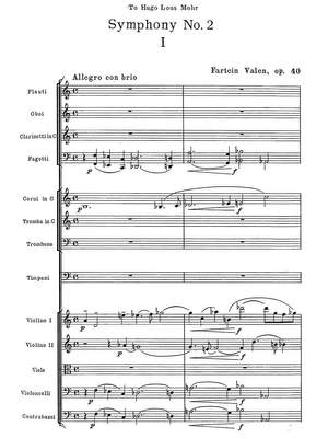 Valen, Fartein: Symphony No. 2 Op. 40