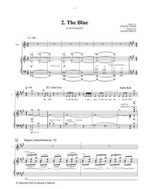 Tesori, Jeanine: Grounded: The Blue (voice and piano)