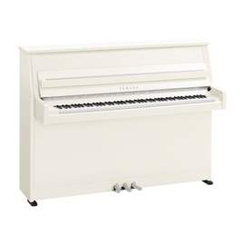 Yamaha Acoustic Piano B10 PWHC Polished White/Chrome fittings