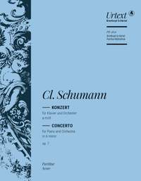 Schumann, Clara: Piano Concerto in A minor Op. 7