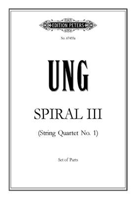 Chinary Ung: Spiral III (String Quartet No.1)