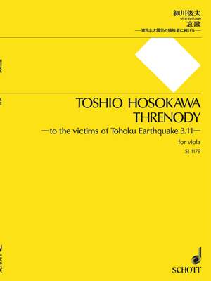 Hosokawa, Toshio: Threnody