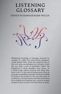 Listening Glossary