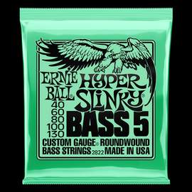 Ernie Ball 5-string Hyper Slinky Bass Set 40-130