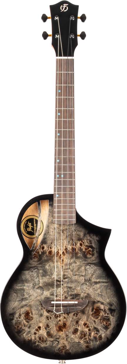 Flight Aviator Galaxy Baritone Ukulele Brown Burst