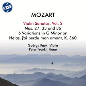 Mozart: Violin Sonatas, Vol. 2