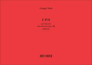 Giorgio Netti: E poi