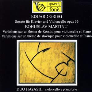 Duo Hayashi - Eduard Grieg, Bohuslav Martinu