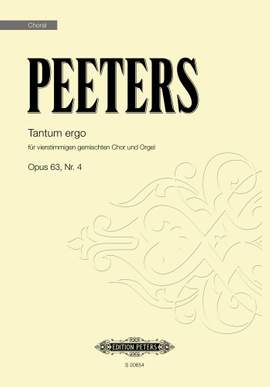 Peeters, Flor: Tantum ergo Op.63 No.4 (SATB)