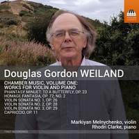 Douglas Gordon Weiland: Chamber Music, Vol. 1 - Works For Violin and Piano