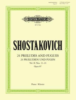 Dmitri Shostakovich: Prelude And Fugue No.20 (from 24 Preludes And Fugues Op. 87)