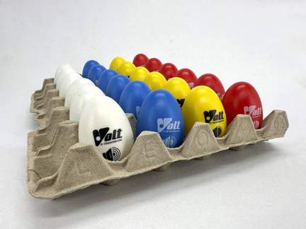 VOLT Egg Shaker Set für den Kindergarten