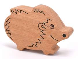 Holzrassel Igel
