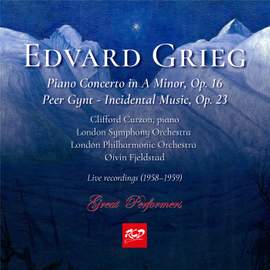 Grieg: Piano Concerto Op. 16 • Peer Gynt - Curzon, LSO, LPO, Fjeldstad (Live)