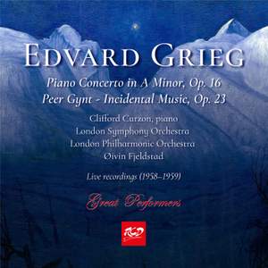 Grieg: Piano Concerto Op. 16 • Peer Gynt - Curzon, LSO, LPO, Fjeldstad (Live)