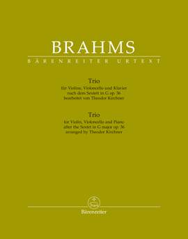 Brahms: Trio for Violin, Violoncello and Piano