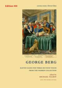 Berg, G: Eleven Glees for Three or Four Voices