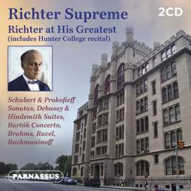 Richter Supreme: Hunter College 1965 / Tokyo 1988 / Budapest 1958