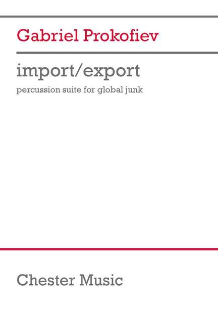 Gabriel Prokofiev: import/export