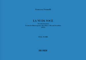 Francesca Verunelli: La Nuda Voce