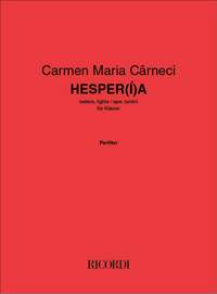 Carmen Maria Carneci: Hesper(í)a