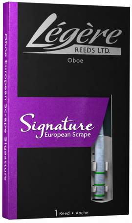 Legere Oboe Reed - Signature European Scrape - Medium Soft