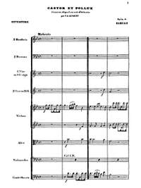 Gevaert, François-Auguste: Danses célèbres des Fondateurs de l'Opéra français, 3e Suite: Rameau - Fragments de Castor et Pollux