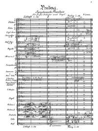 Louis, Rudolf: Proteus, Symphonische Phantasie für großes Orchester und Orgel ad libitum (1899 / revidiert 1903) inkl. Beiheft mit Dokumenten zu "Proteus", hrsg. Von Cornelius Witthoefft