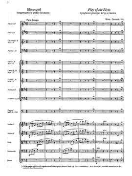 Berwald, Franz: Elfenspiel (Play of the Elves), Tongemälde für grosses Orchester