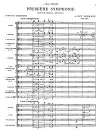 Ropartz, Joseph Guy: Première Symphonie en la mineur «Sur un choral breton»