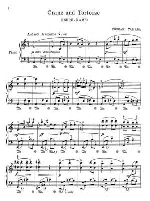 Yamada, Kōsaku: Three Old Japanese Art Dances for piano solo