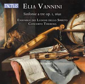 Vannini: Sinfonie a tre op. I, 1691 (Sinfonie I-VI)