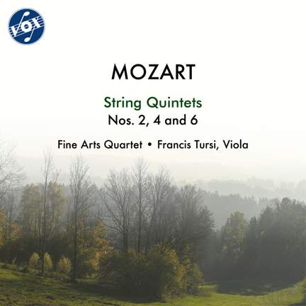Mozart: String Quintets Nos. 2, 4 & 6