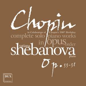 Chopin: Complete Solo Piano Works in Opus Order, Vol. 6